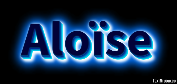 Aloïse Efecto de Texto