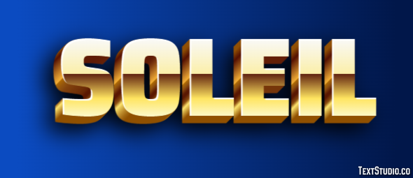 Soleil Metin efekti