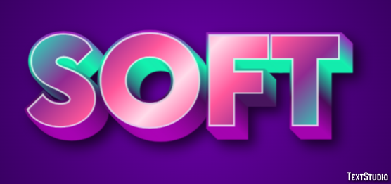 Soft Text Effect