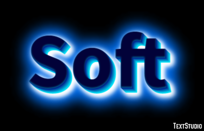 Soft Text Effect