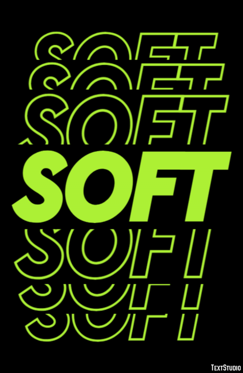 Soft Text Effect