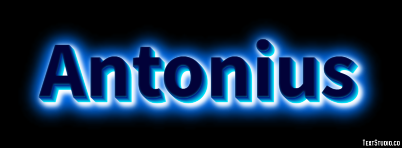 Antonius テキスト効果