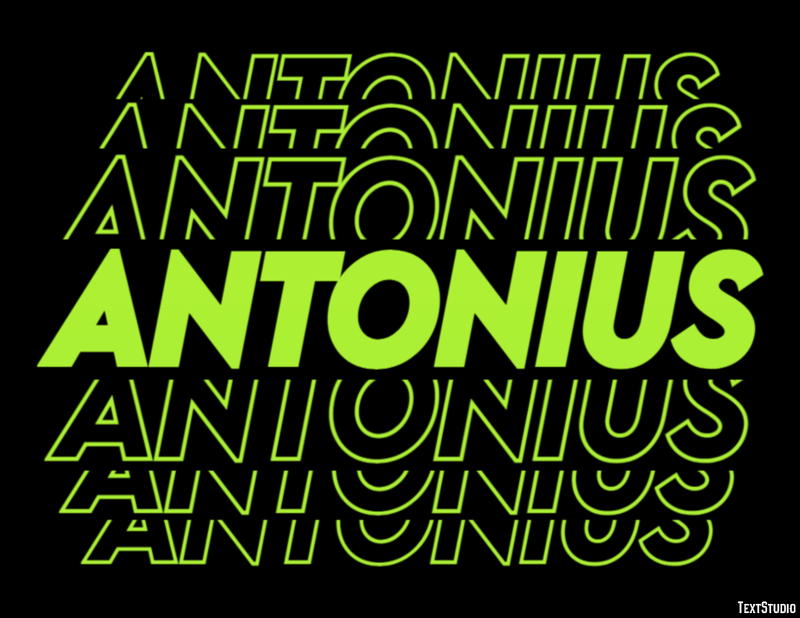 Antonius Efekt tekstowy