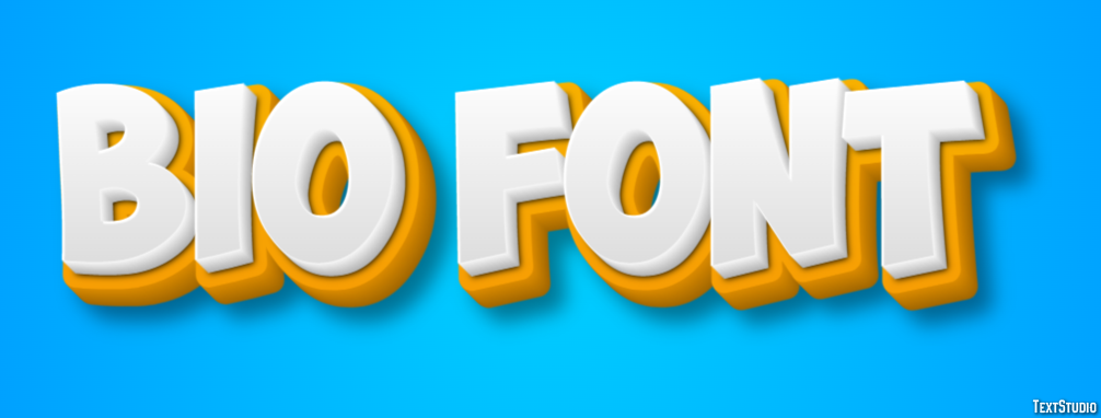 Bio Font Text Effect