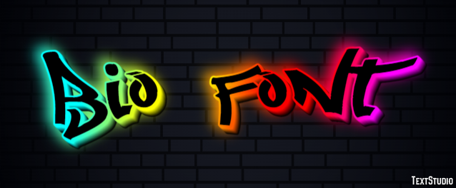 Bio Font Text Effect