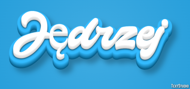 Jędrzej Efecto de Texto