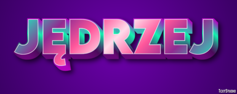 Jędrzej Efecto de Texto