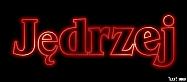 Jędrzej Efecto de Texto
