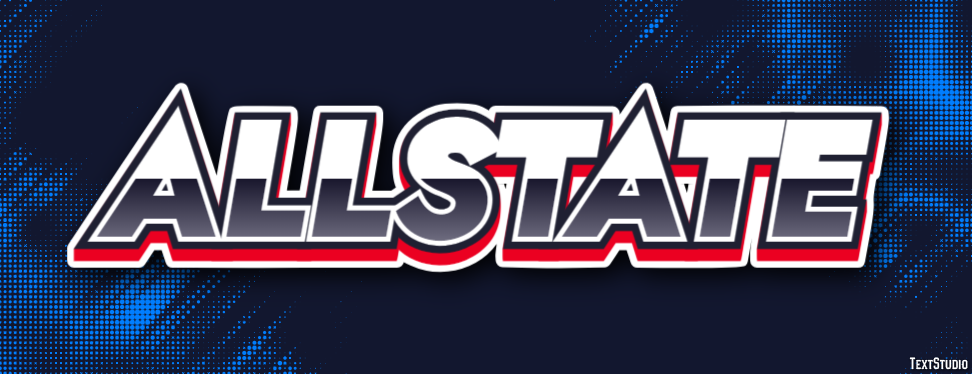 Allstate Tekst Effect