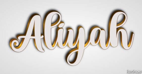 Aliyah Effetto testo