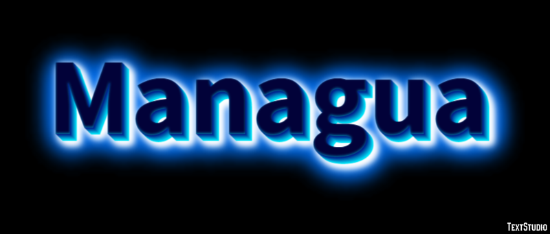Managua Efekt tekstowy