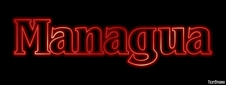 Managua Efekt tekstowy