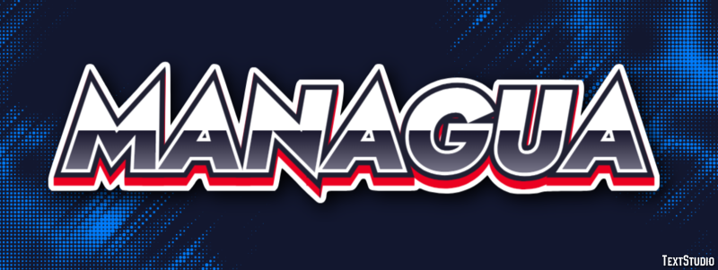 Managua Efekt tekstowy
