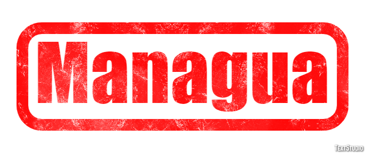 Managua Efecto de Texto