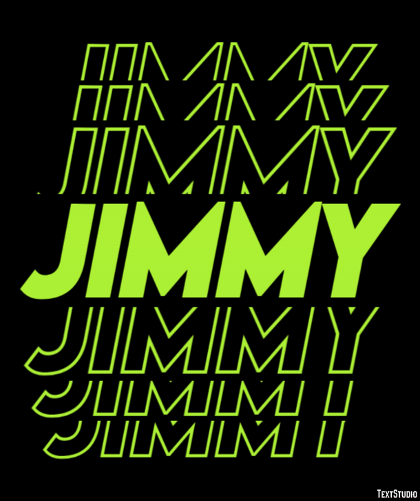 Jimmy Efekt tekstowy