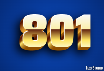 801 Efecto de Texto