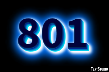 801 Effetto testo