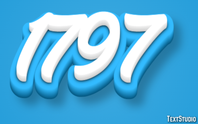 1797 Text Effect