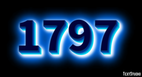 1797 Tekst effect