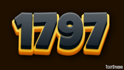 1797 Text Effect