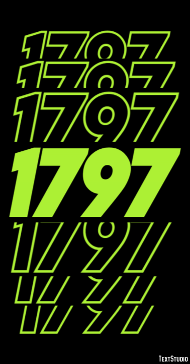 1797 Texteffekt