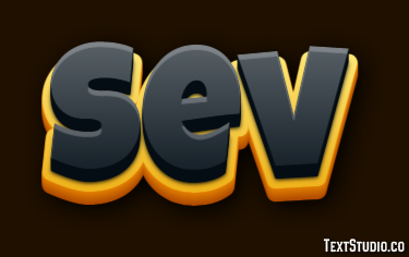 Sev Tekst Effect