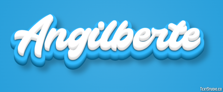 Angilberte Effet de Texte