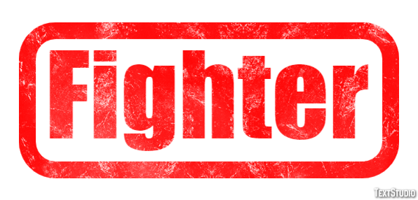 Fighter Effetto testo