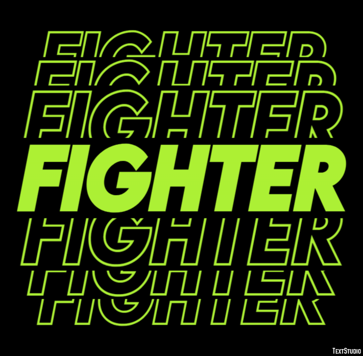 Fighter Effetto testo