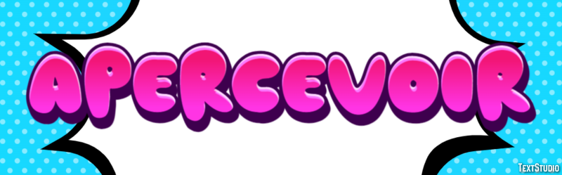 Apercevoir Efekt tekstowy