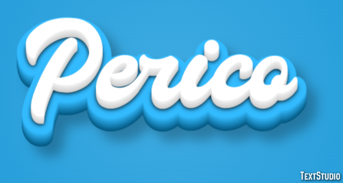 Perico Effet de texte