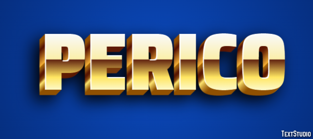 Perico Efecto de Texto