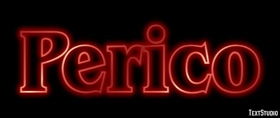 Perico Effet de texte
