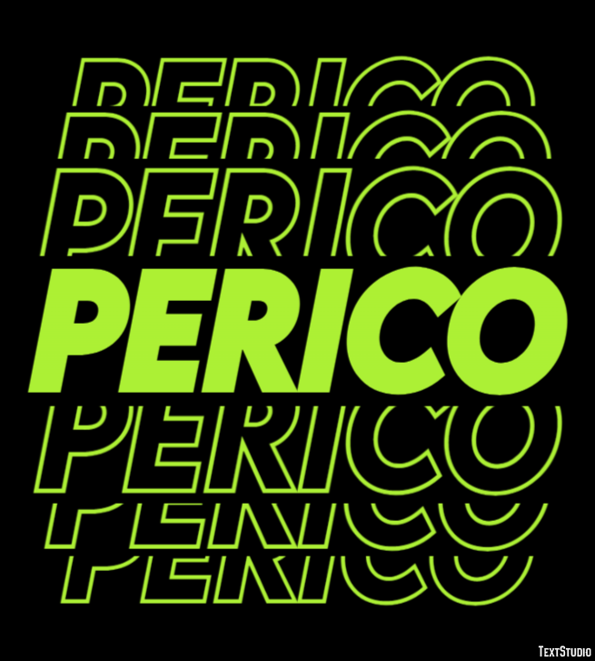 Perico Efecto de Texto