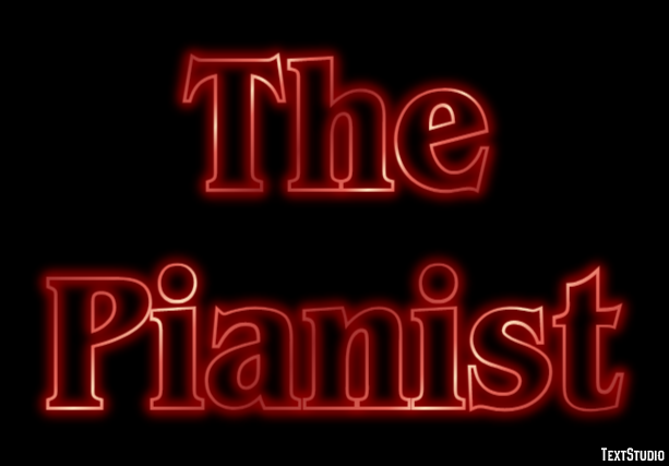 The Pianist Text effect