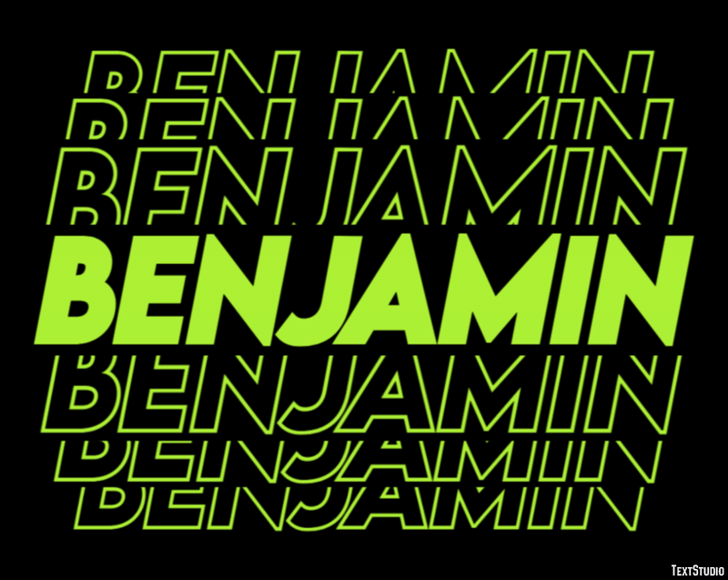 Benjamin Effetto testo