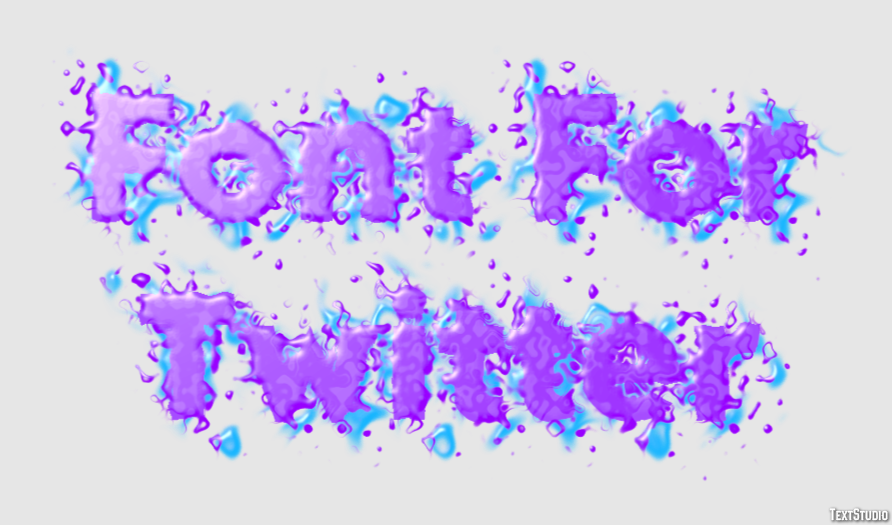 Font For Twitter Text Effect
