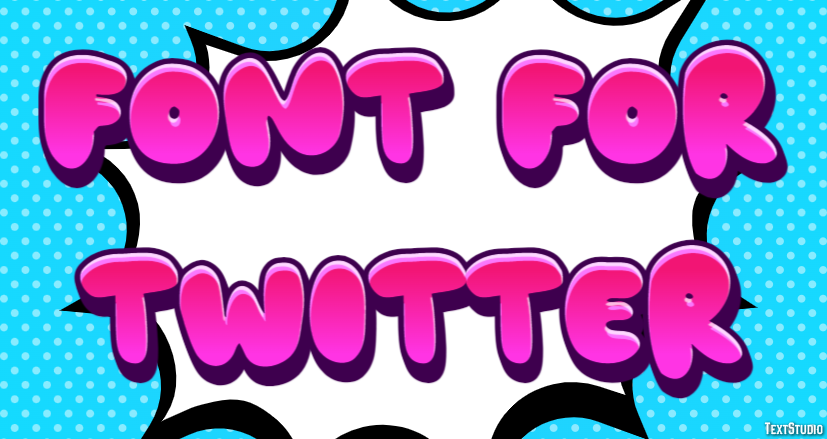 Font For Twitter Text Effect