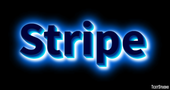 Stripe テキスト効果