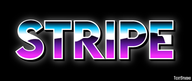 Stripe テキスト効果