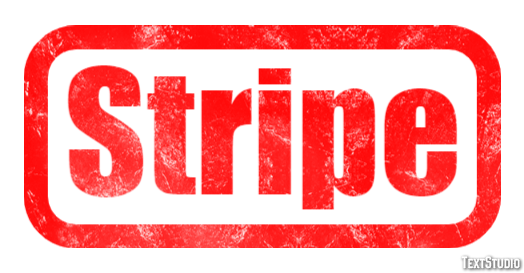 Stripe Efecto de Texto