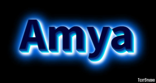 Amya Efekt tekstowy