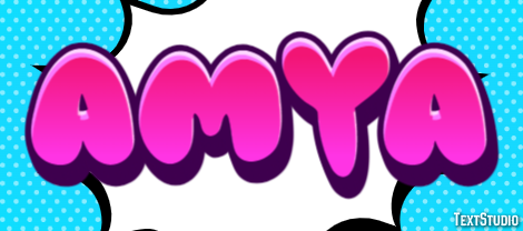 Amya Text Effect