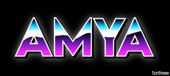 Amya Effetto testo