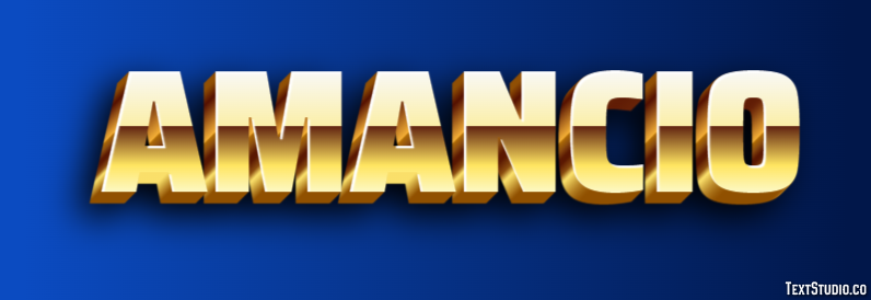 Amancio Efecto de Texto