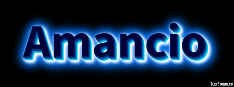 Amancio Efecto de Texto