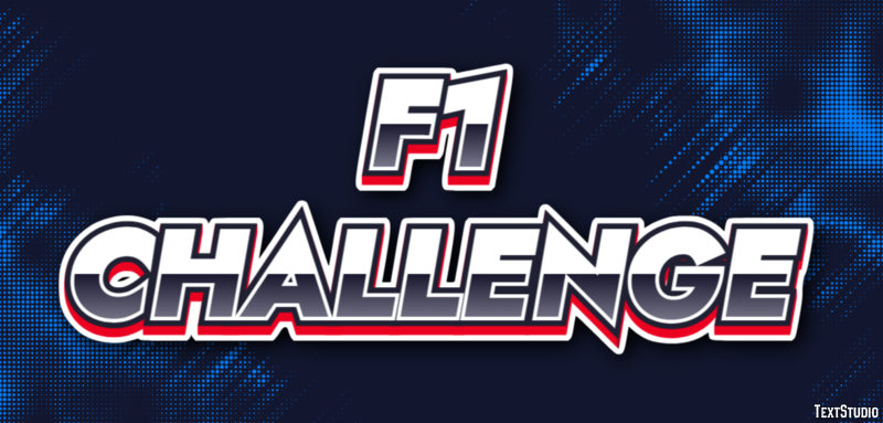 F1 Challenge Effetto testo