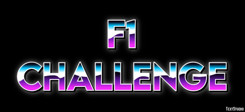 F1 Challenge Effetto testo