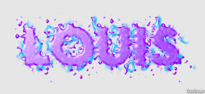 Louis Text Effect