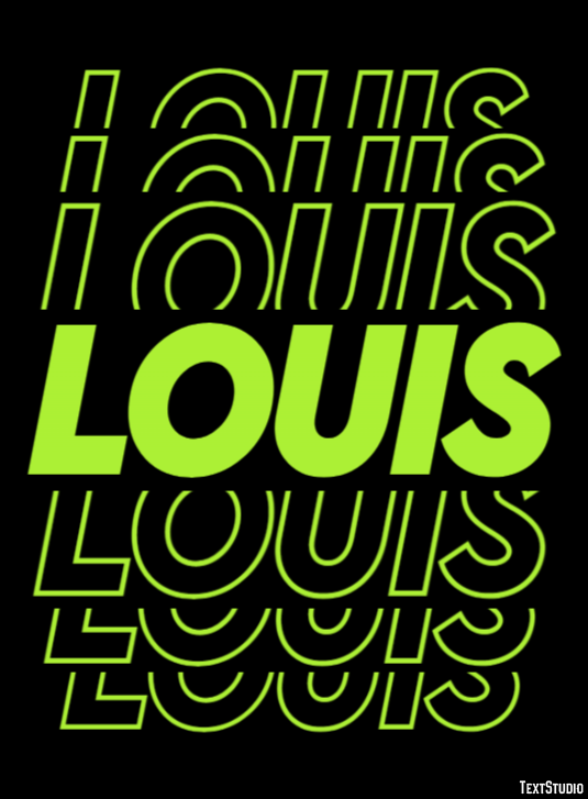 Louis Text Effect
